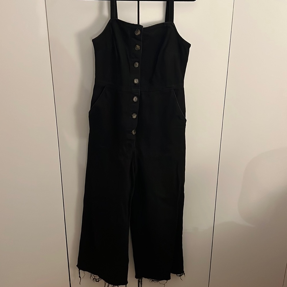 TopShop Denim Jumpsuit 6